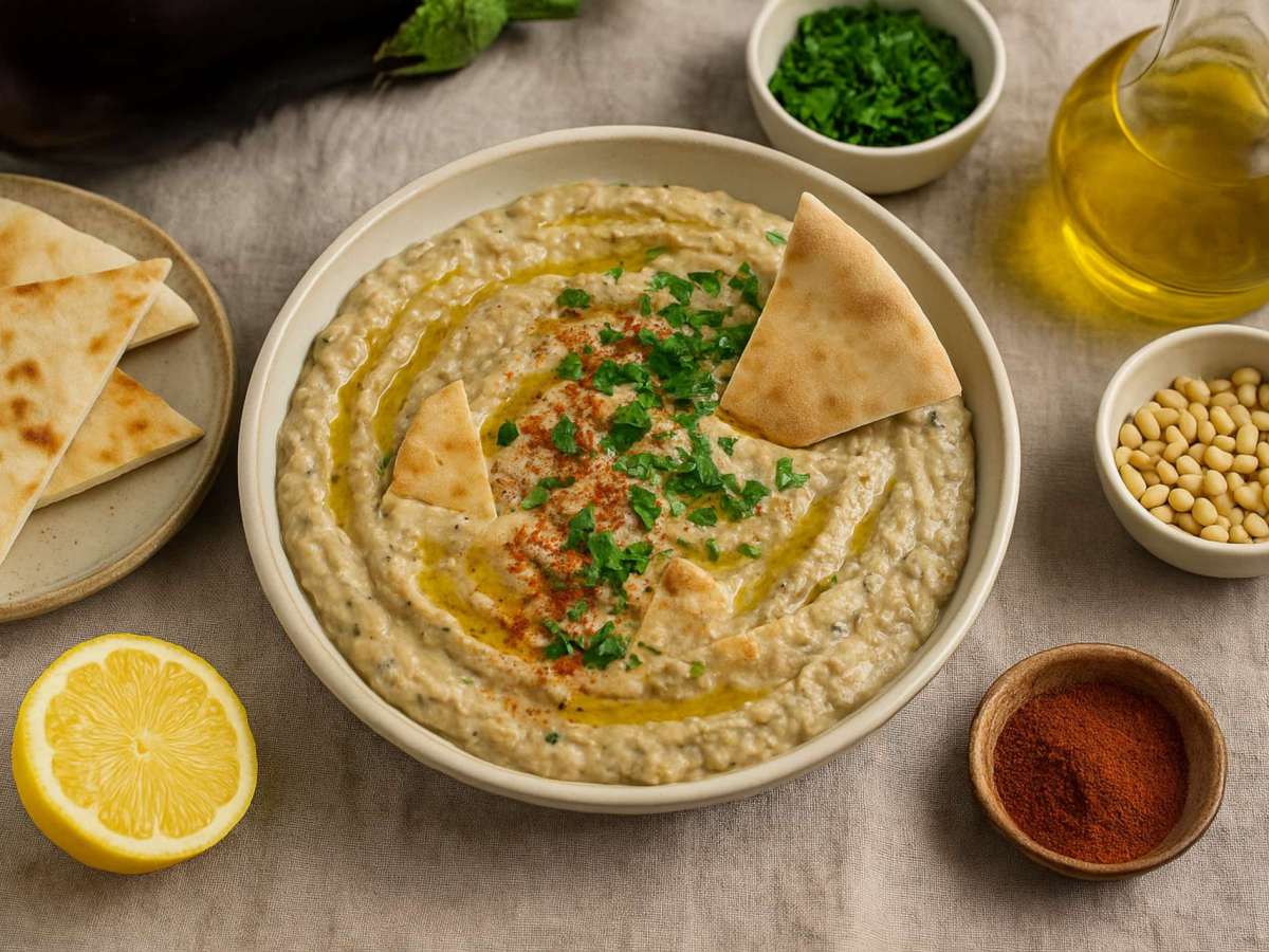 Babaganoush – Patê de&nbsp;Berinjela