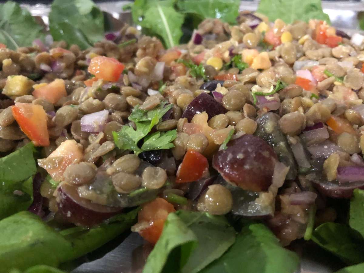 Salada de Lentilhas da&nbsp;Sorte