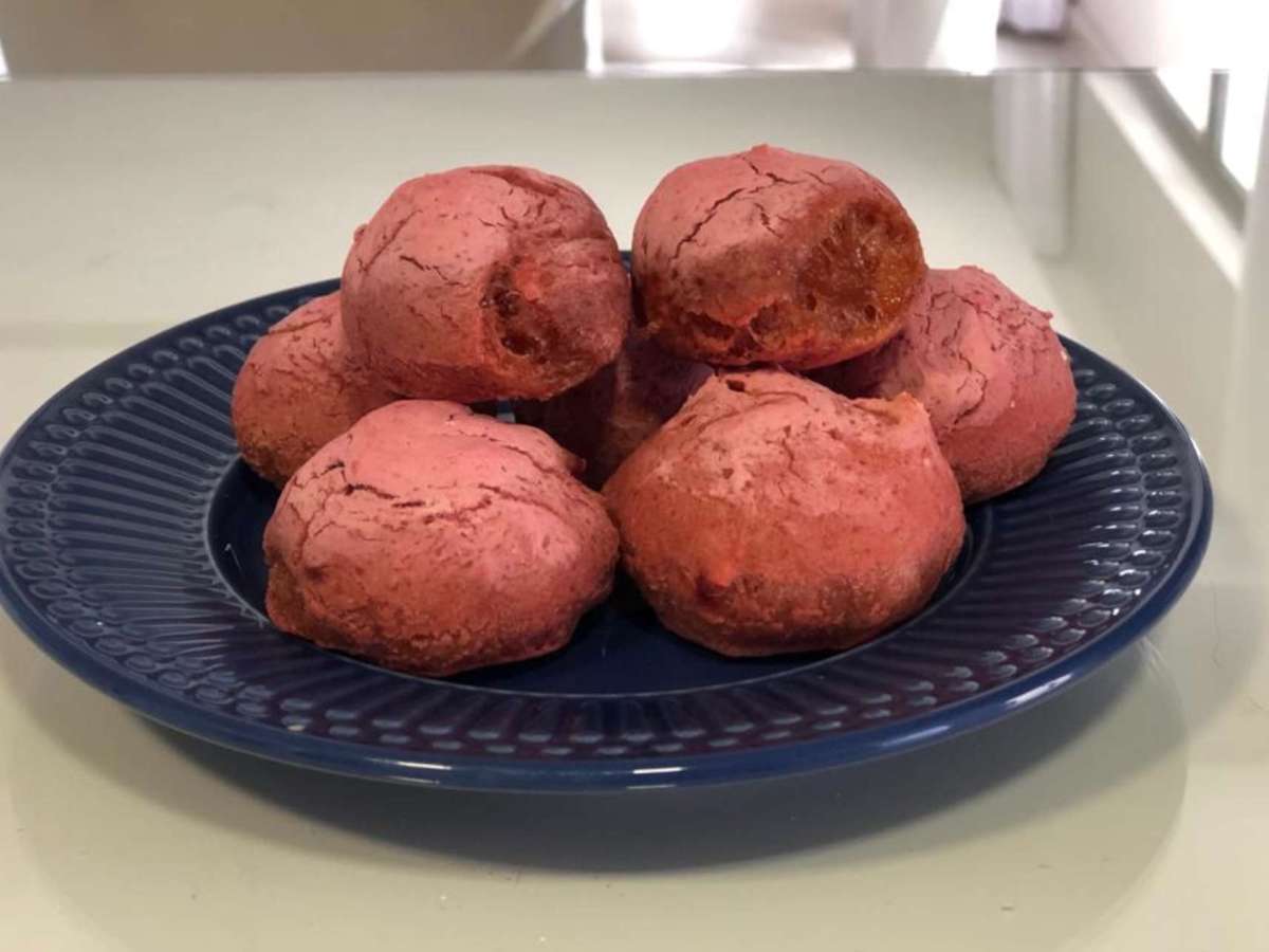 Pão de Beijo de&nbsp;Beterraba