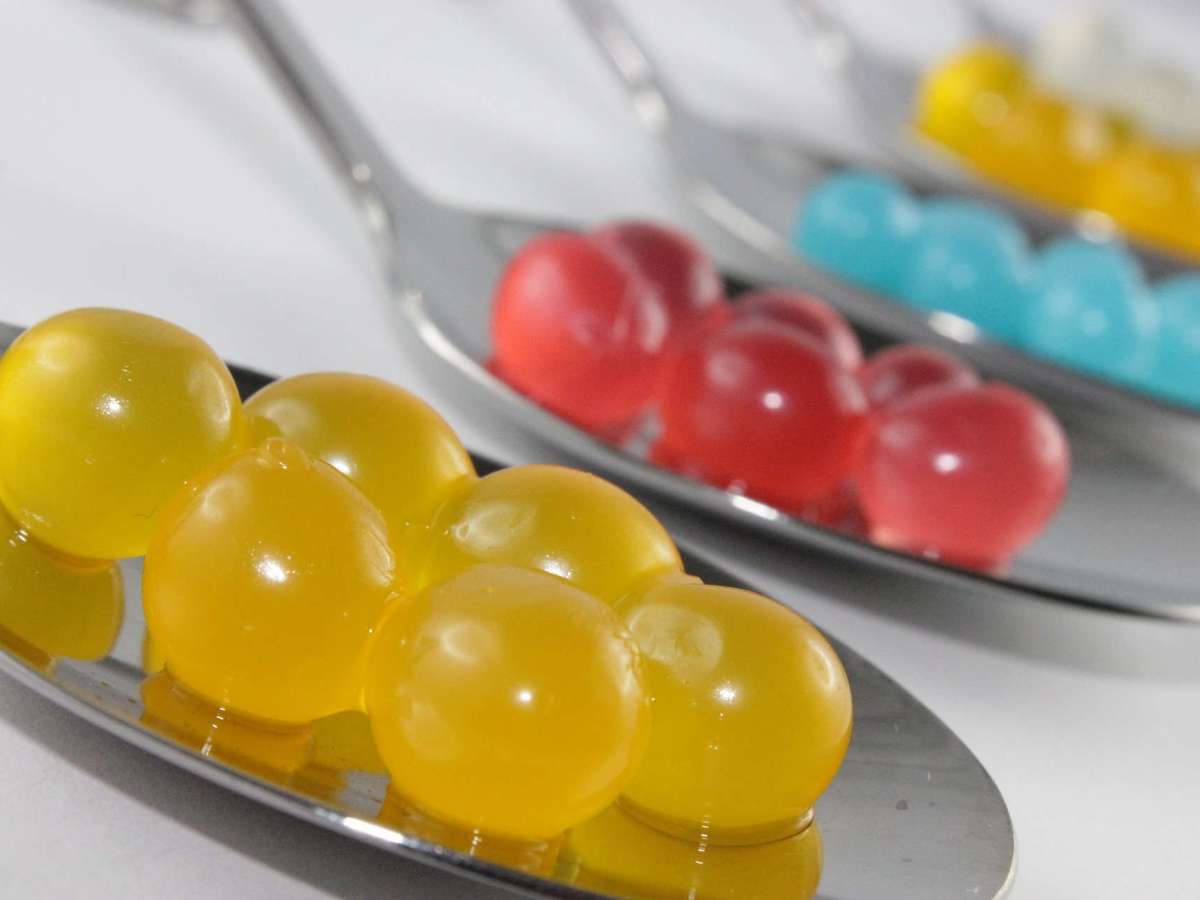 Caviar de Maracujá ou de&nbsp;Morango