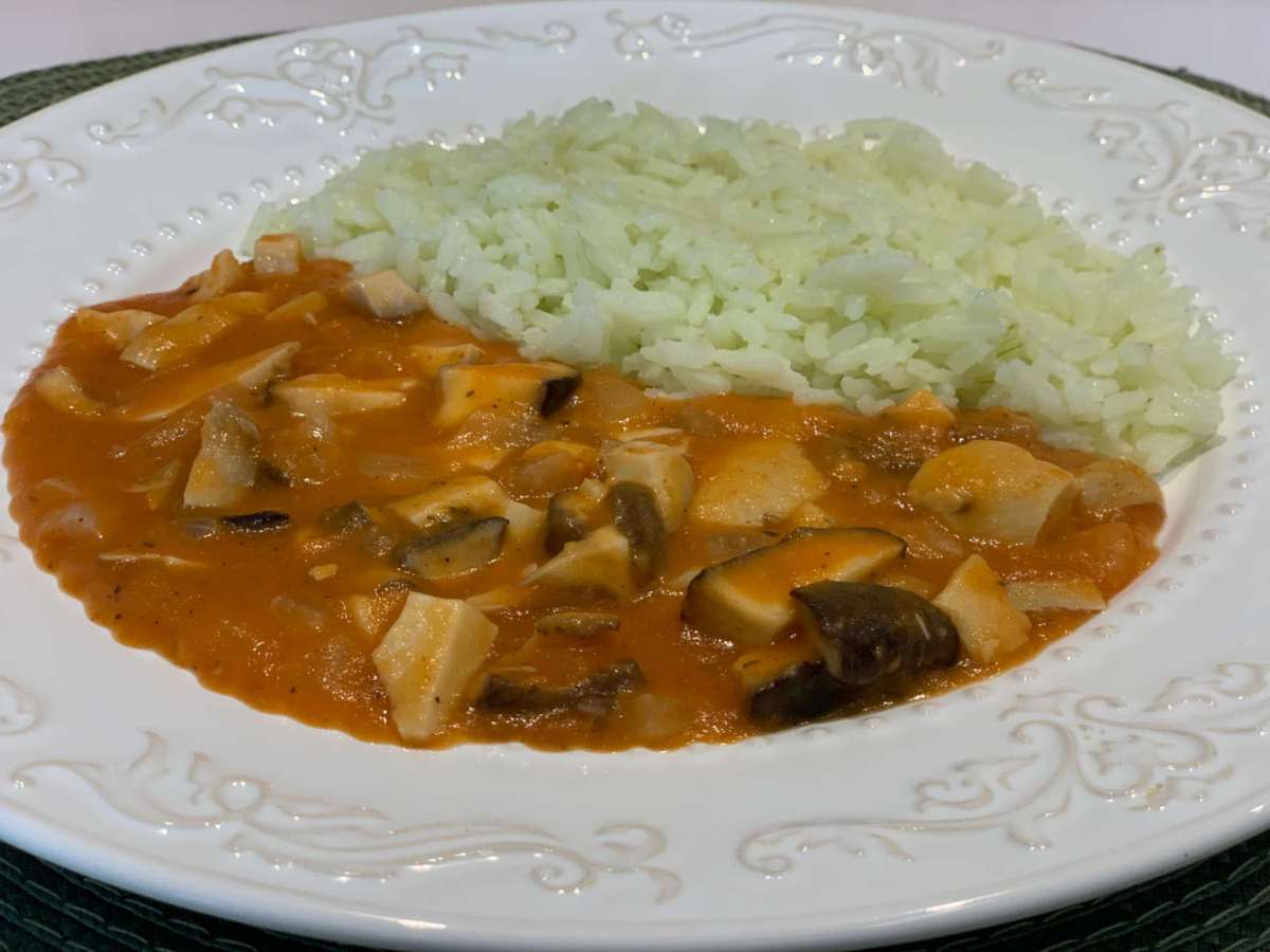 Estrogonofe de Cogumelos