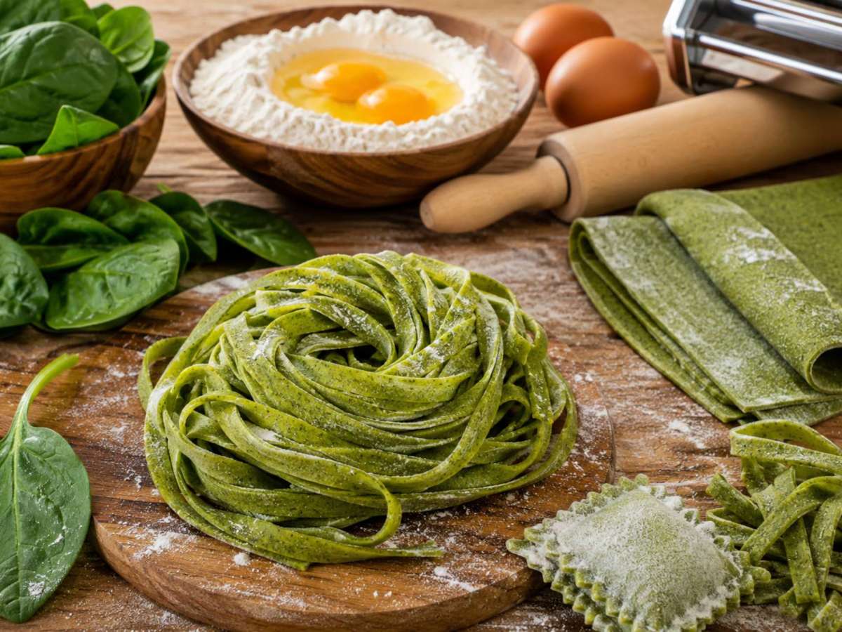 Massa Fresca com&nbsp;Espinafre