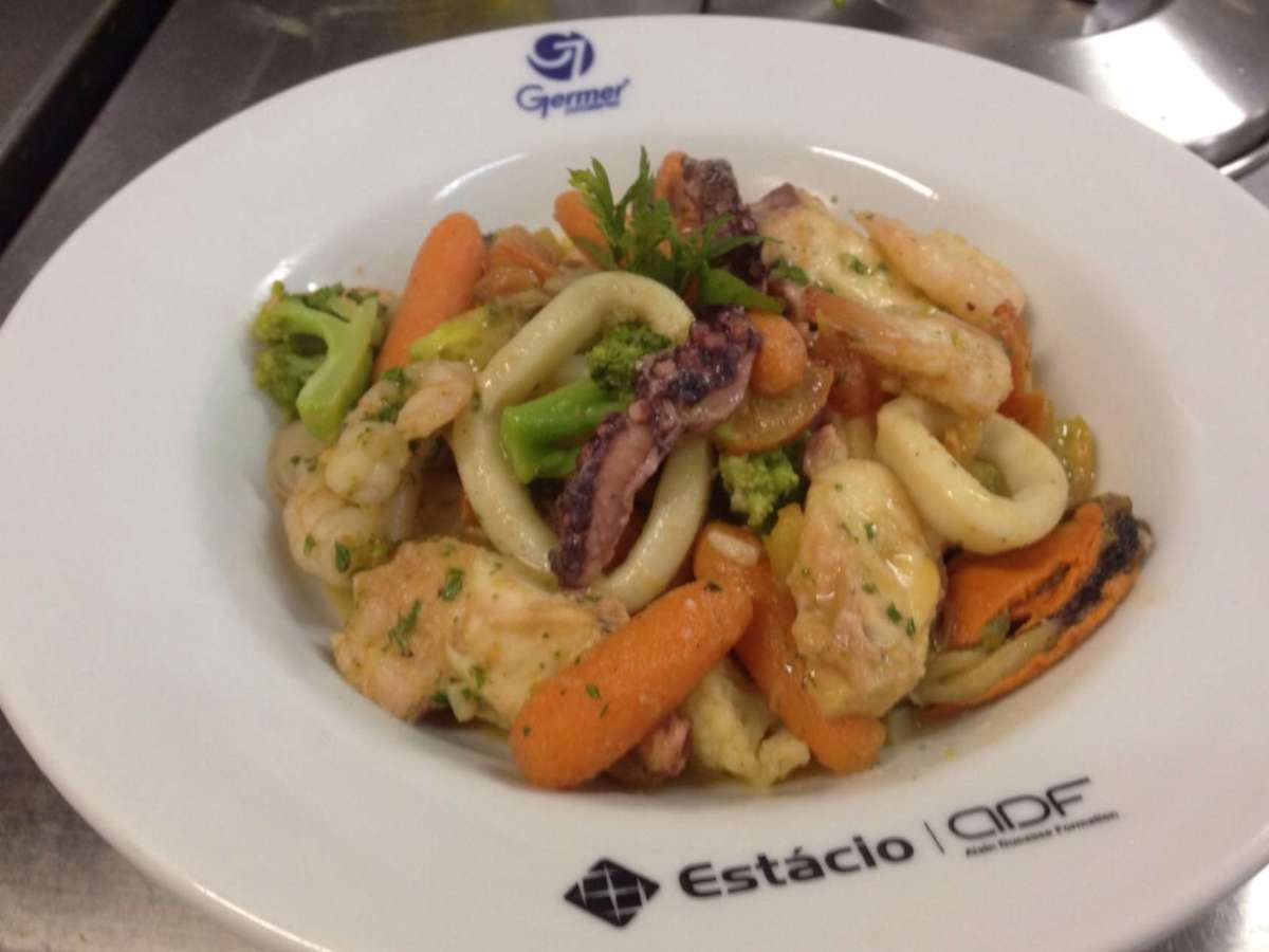 Frigideira de Frutos do&nbsp;Mar