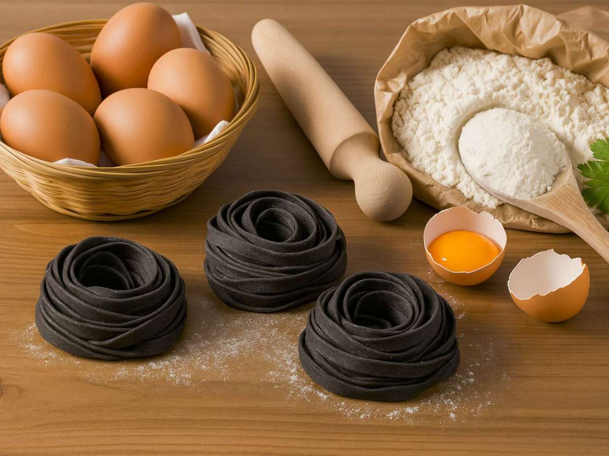 Massa Fresca com Tinta de&nbsp;Lula