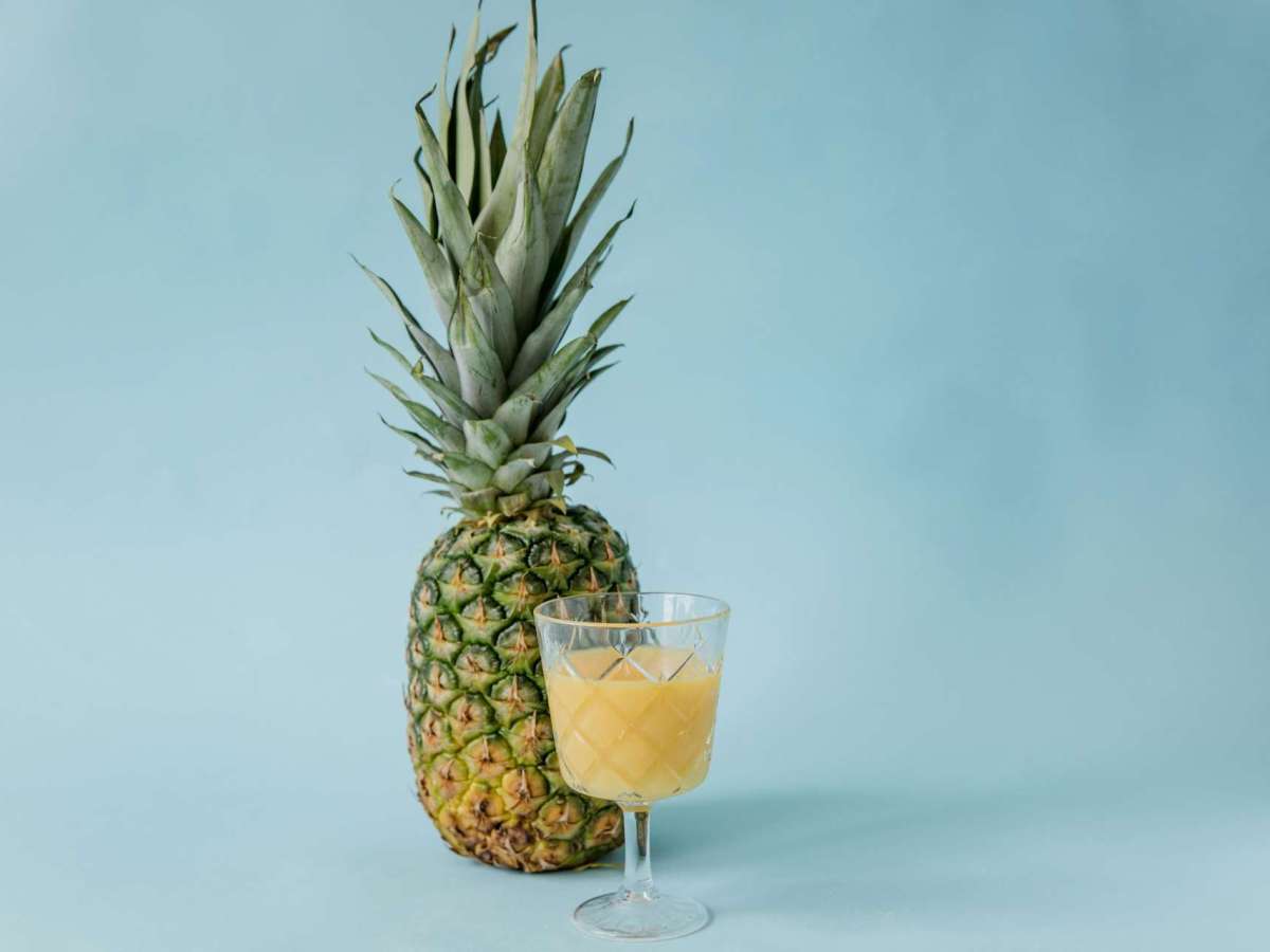 Suco de Abacaxi com&nbsp;Coentro