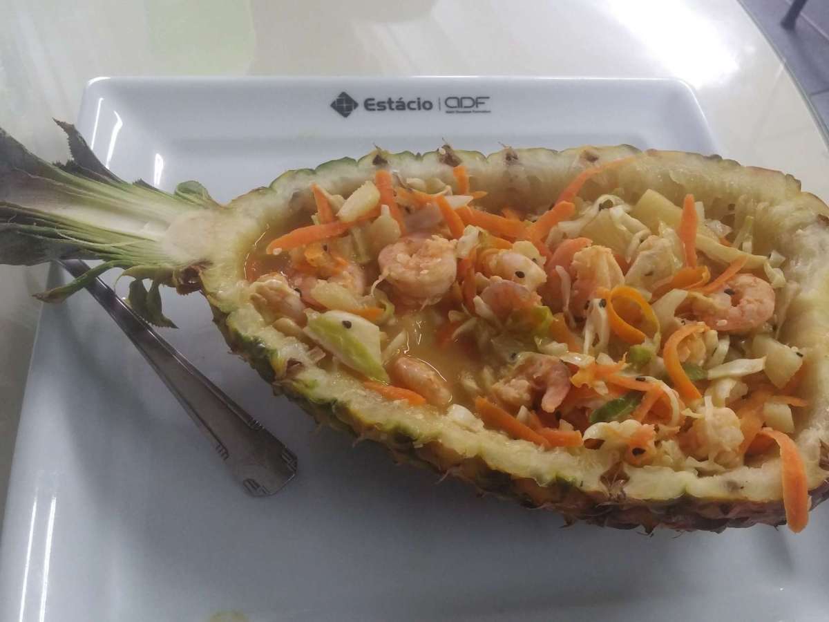 Gung Penang – Camarão com&nbsp;Abacaxi