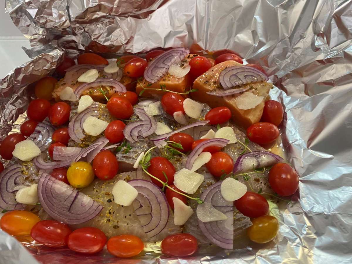 Peixe Cozido no&nbsp;Vapor