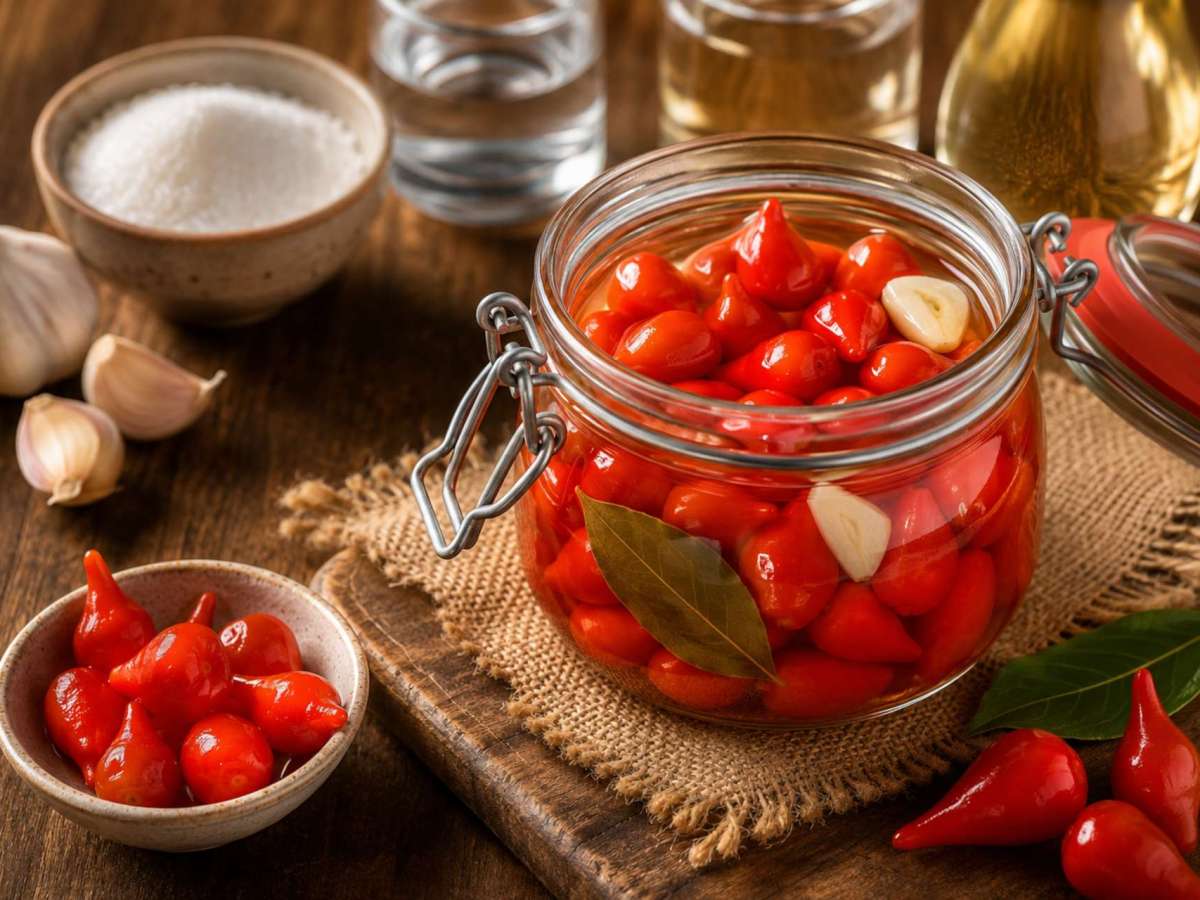 Pimenta Biquinho em&nbsp;Conserva