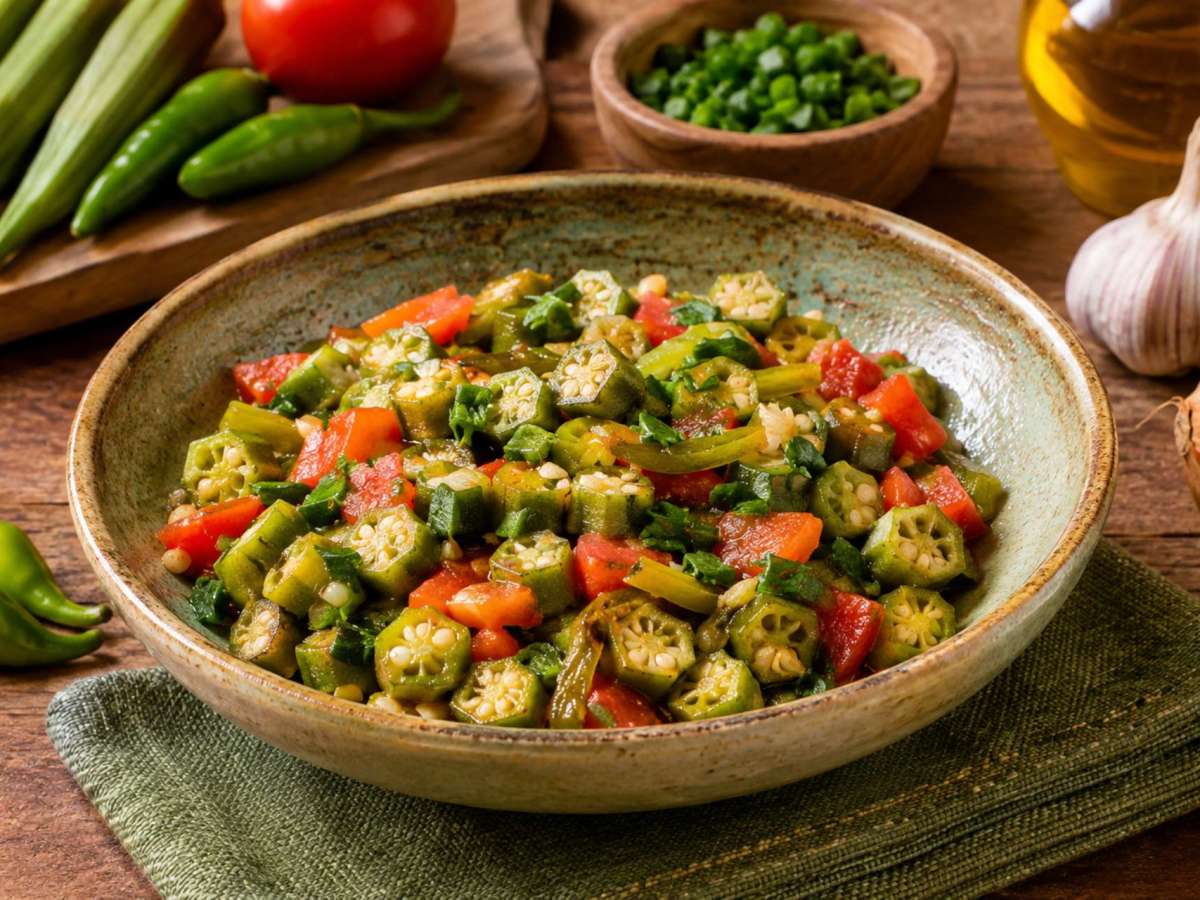 Quiabos com Pimenta de&nbsp;Cheiro