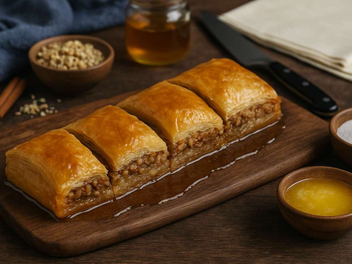 Baklavá – Doce Folhado de&nbsp;Nozes