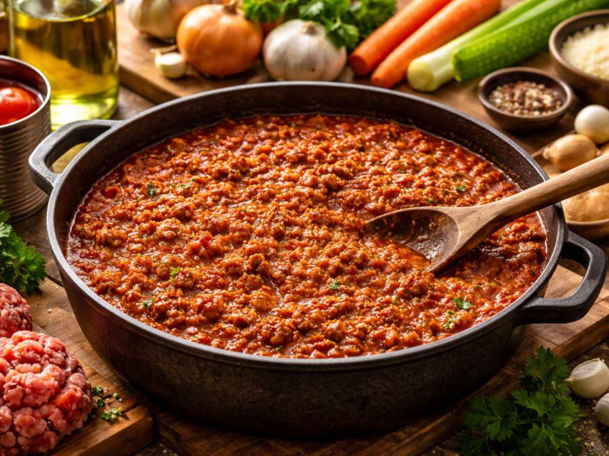 Molho de Carne à Moda de&nbsp;Bolonha