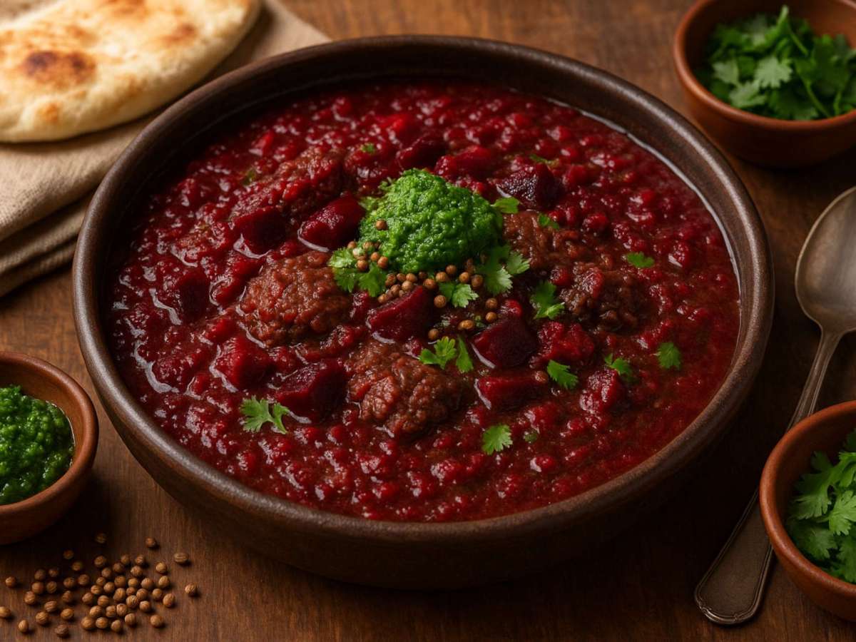 Guisado de Carne com&nbsp;Beterraba