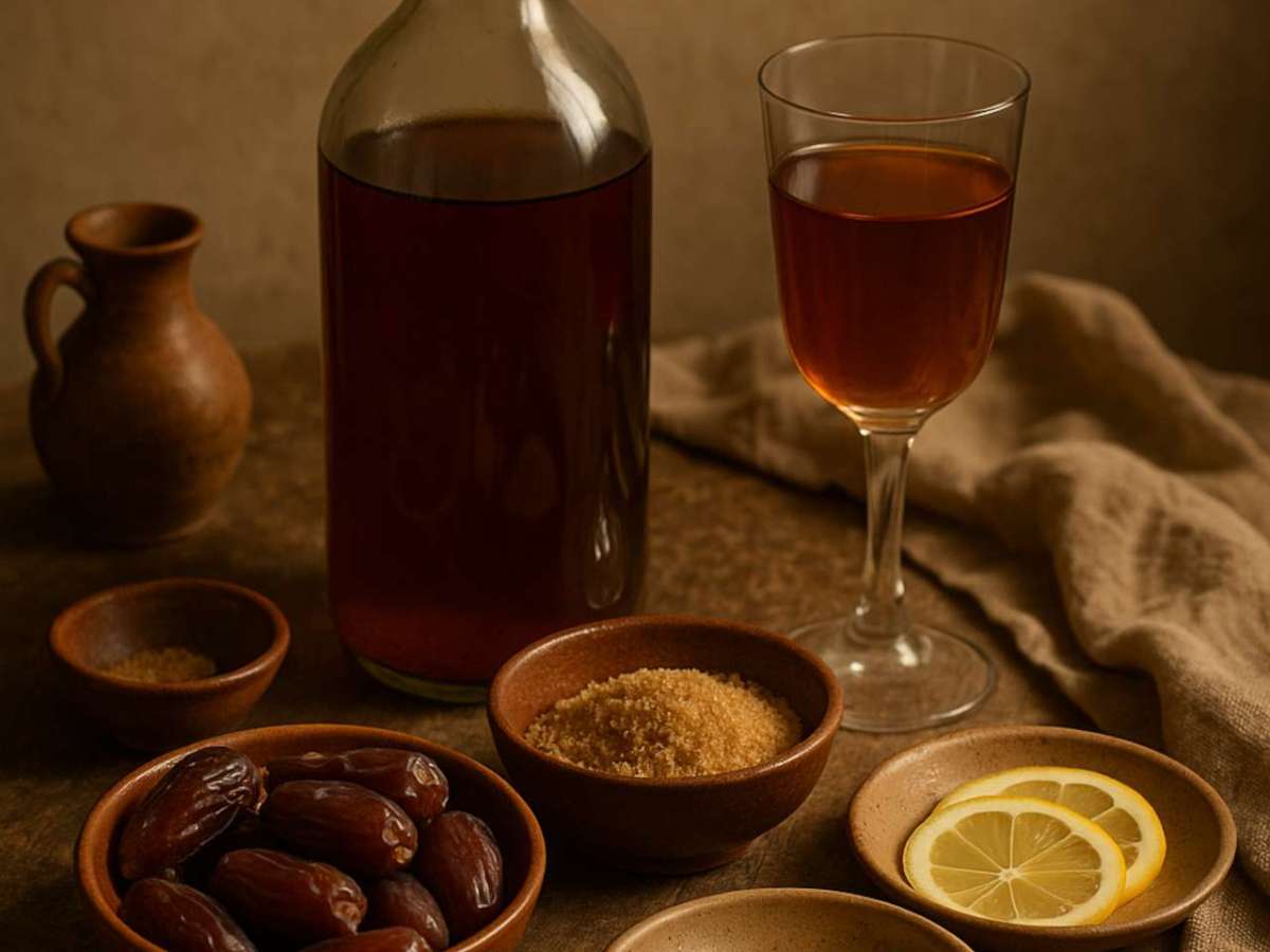 Vinho de Tâmaras&nbsp;Caseiro