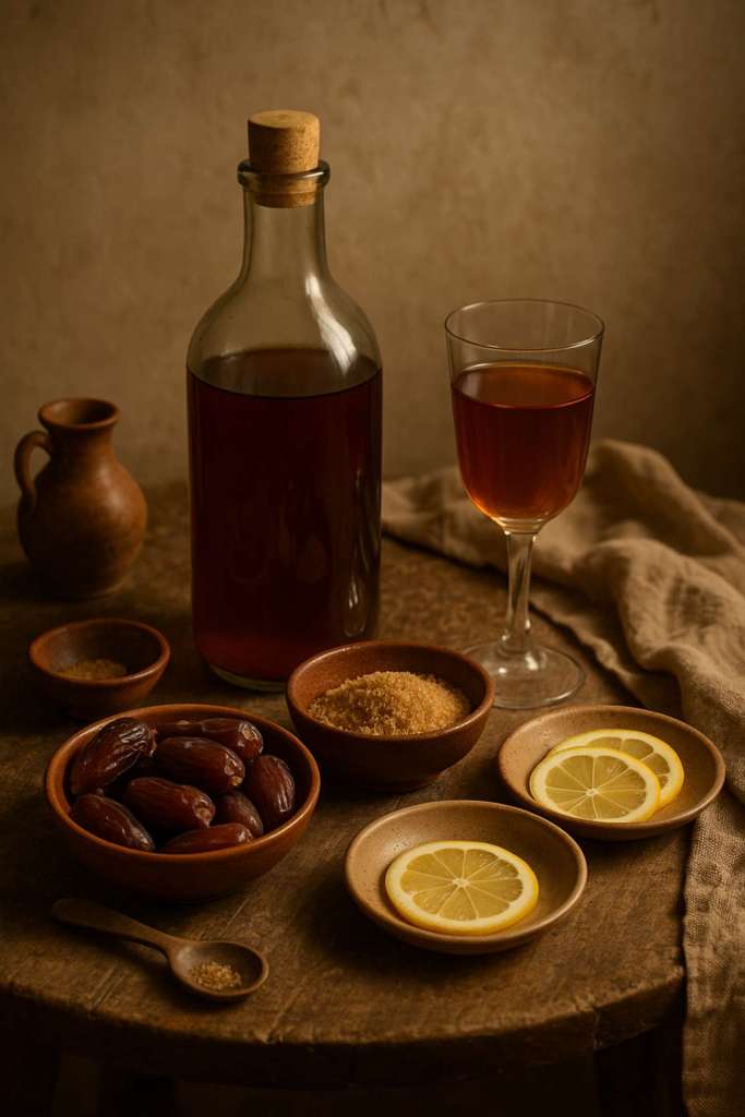 Vinho de Tâmaras&nbsp;Caseiro