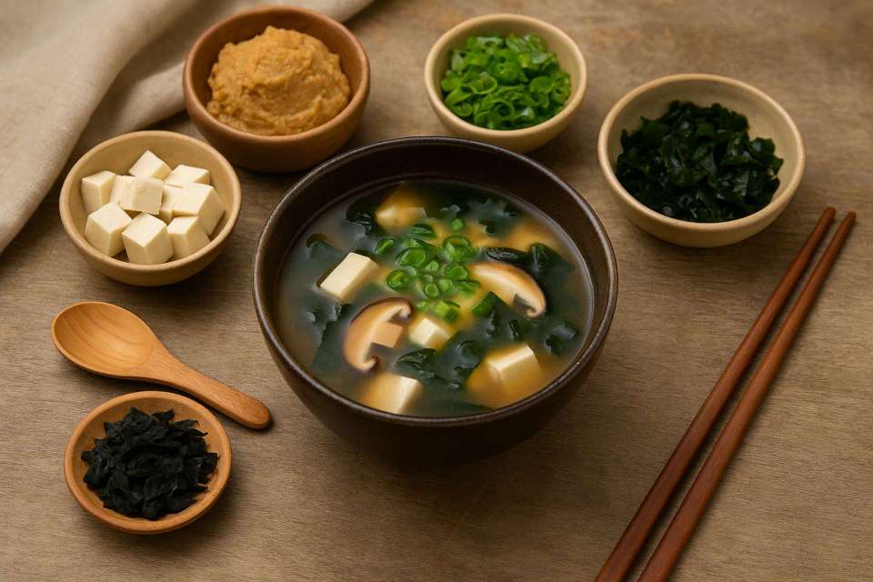Missoshiru – Sopa de Missô&nbsp;Japonesa