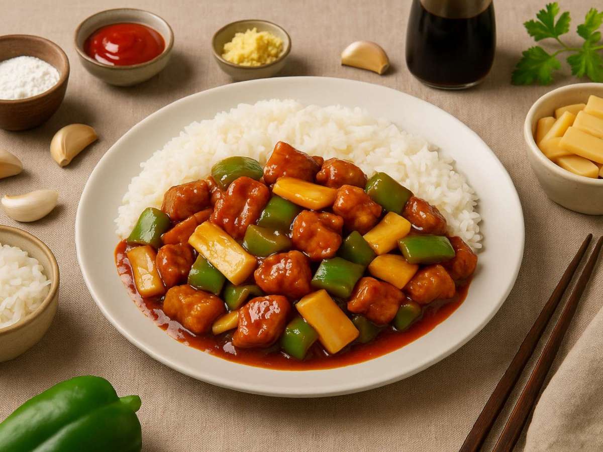 Pernil Agridoce com Broto de&nbsp;Bambu