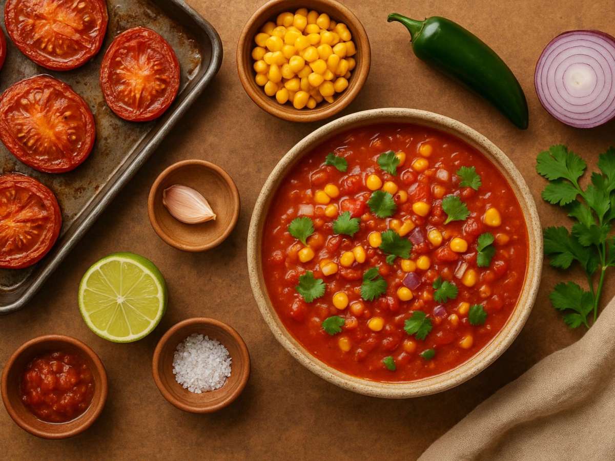 Molho Mexicano de Tomate e&nbsp;Milho