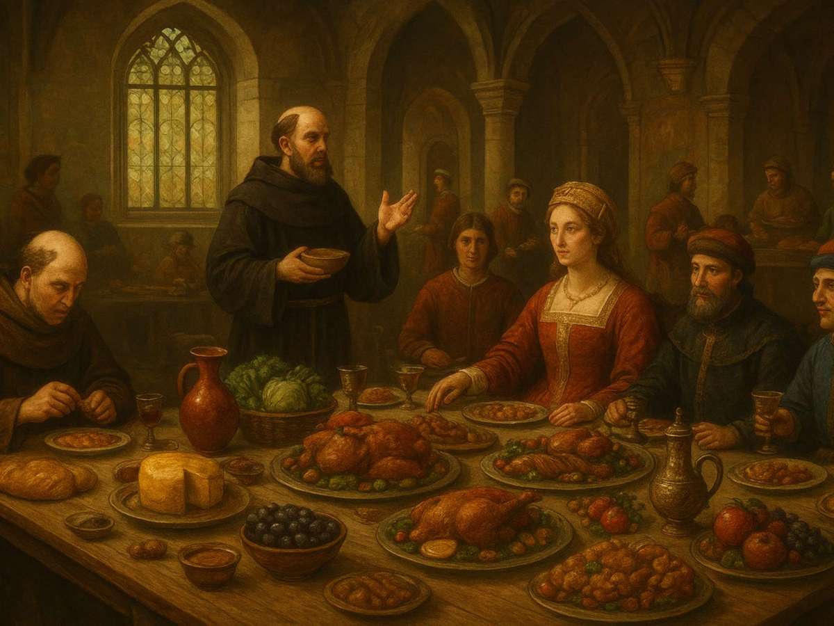 Alimentação Monástica e Influência&nbsp;Árabe