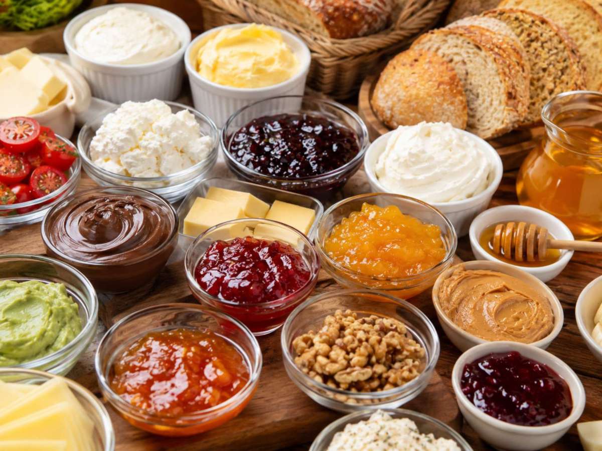 Acompanhamentos para Pães e&nbsp;Torradas