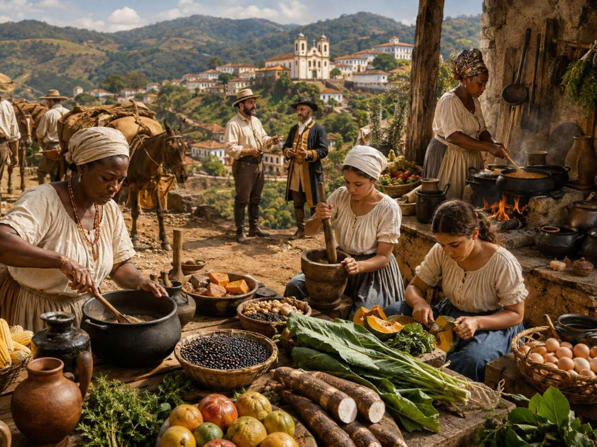 Culinária no Ciclo do Ouro – Minas&nbsp;Gerais