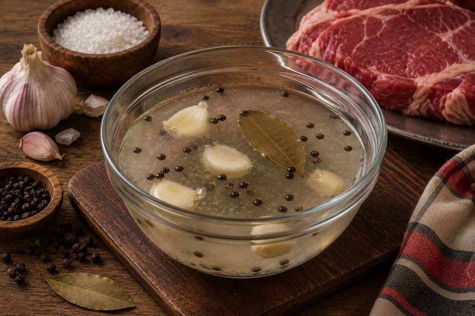 Salmoura para Carnes ao Estilo&nbsp;Gaúcho