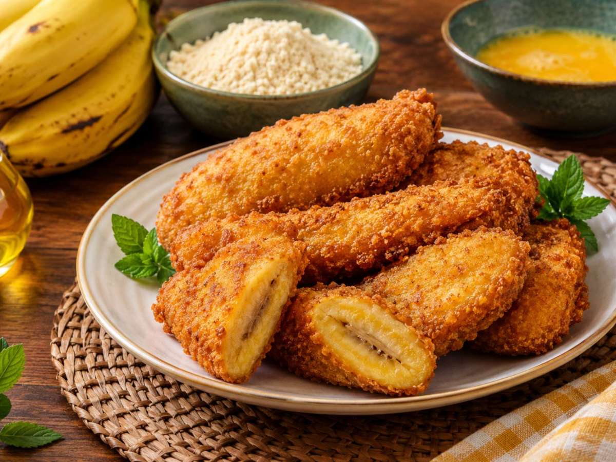 Banana à Milanesa