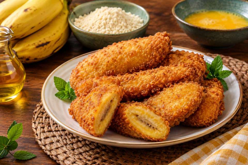 Banana à Milanesa